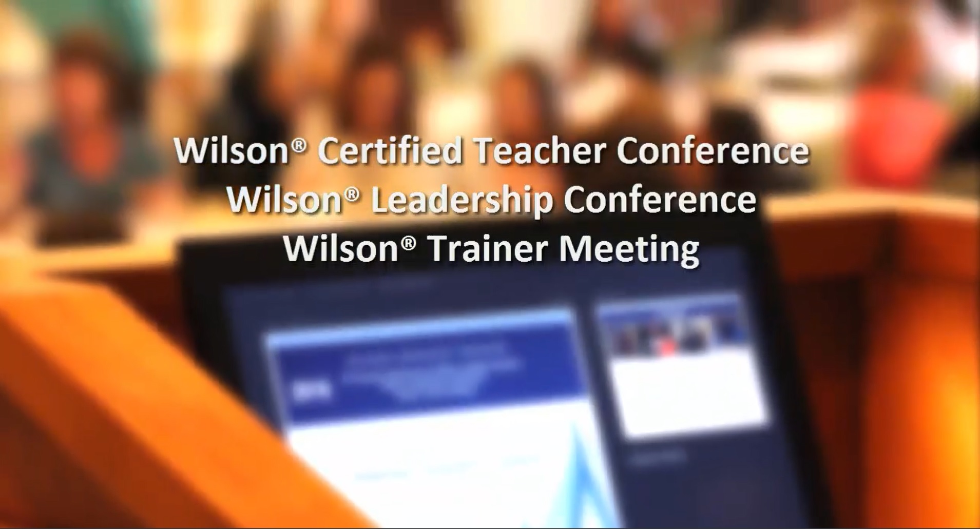 Scenes from the 2016 Wilson Conference
