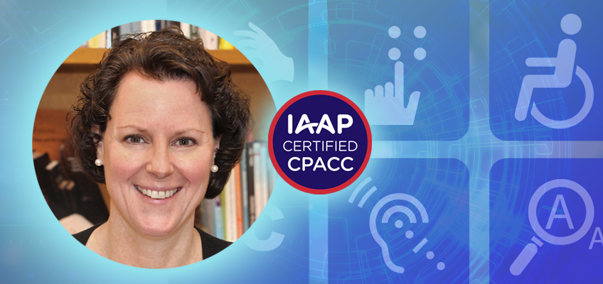 Wilson® Accessibility Expert Earns CPACC Certification