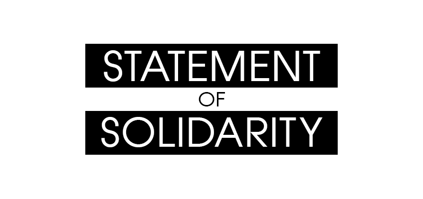 Statement of Solidarity